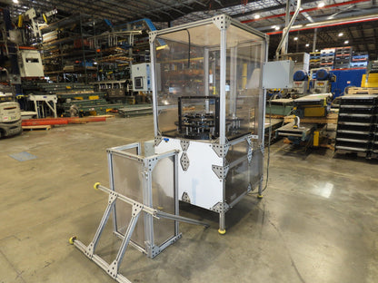 Morrison Bottle Filling Screw Feeder Puck/Capper 10-Head Rotary Unit