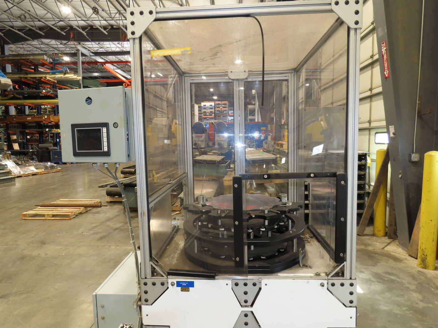 Morrison Bottle Filling Screw Feeder Puck/Capper 10-Head Rotary Unit