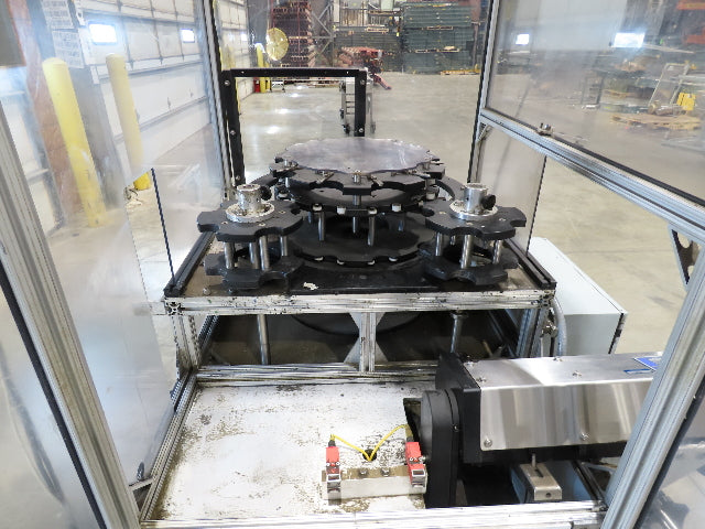 Morrison Bottle Filling Screw Feeder Puck/Capper 10-Head Rotary Unit