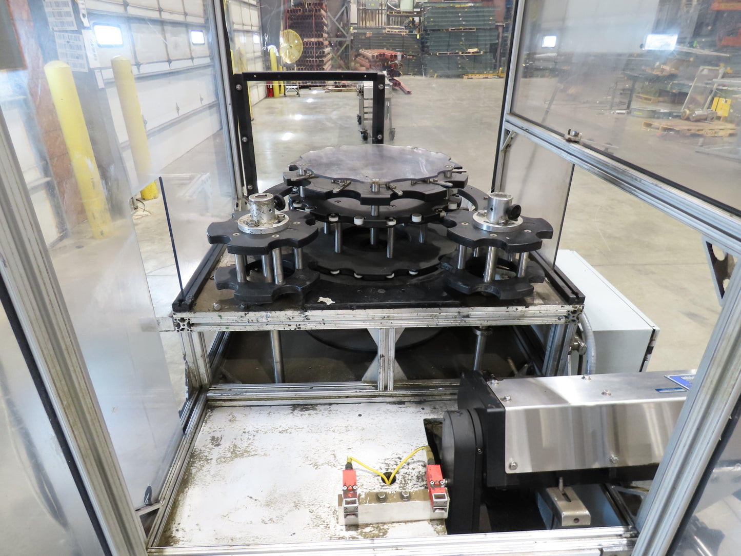 Morrison Bottle Filling Screw Feeder Puck/Capper 10-Head Rotary Unit