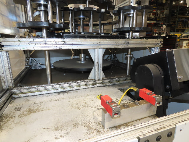 Morrison Bottle Filling Screw Feeder Puck/Capper 10-Head Rotary Unit