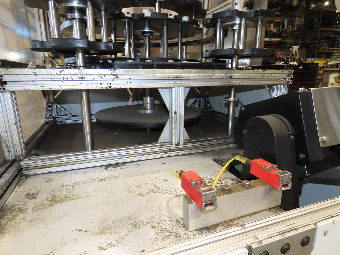 Morrison Bottle Filling Screw Feeder Puck/Capper 10-Head Rotary Unit