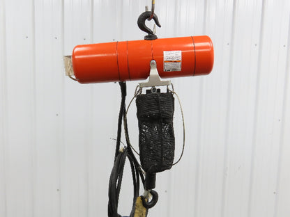CM Lodestar A Electric Chain Hoist 1/8 Ton 32 FPM Variable Speed 15' Lift  New