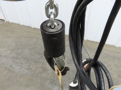 CM Lodestar A Electric Chain Hoist 1/8 Ton 32 FPM Variable Speed 15' Lift  New