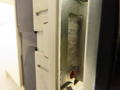 Mitsubishi Electric NV83-CW Circuit Breaker Disconnect Switch 15A 3 Pole