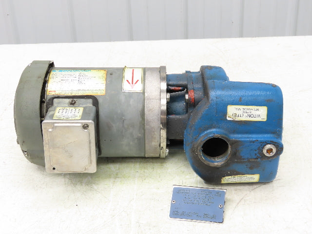Scot 73 Cast Iron Centrifugal Suction Pump 1.5" NPT 3/4Hp 3450rpm 230/460V 3PH
