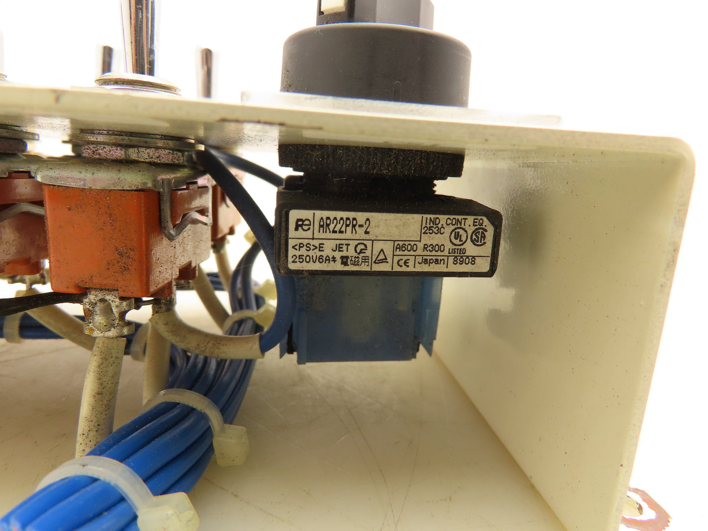 HMI Rotary Switch Control Panel Mount