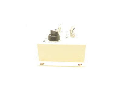 HMI Rotary Switch Control Panel Mount