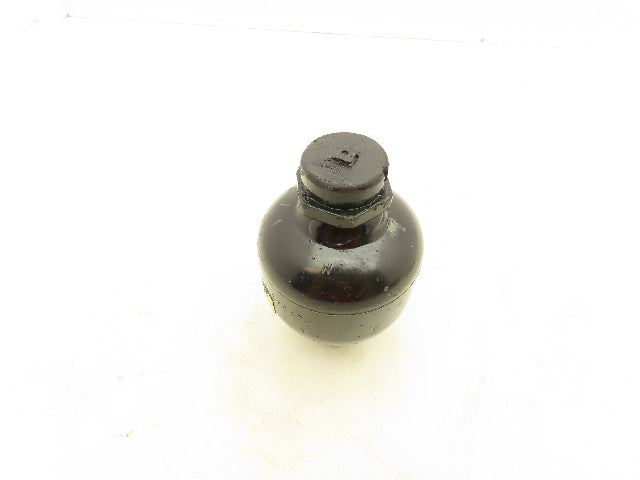 Stauff 016-ECO-P4-U-W-N-1 Hydrin Diaphragm Accumulator 11gpm 250psi