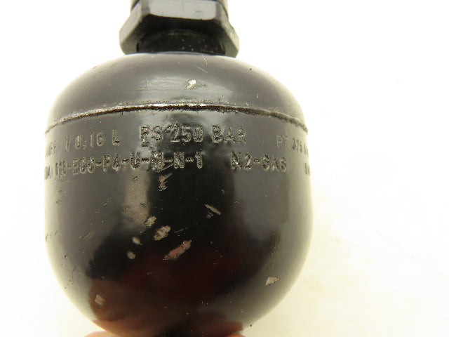 Stauff 016-ECO-P4-U-W-N-1 Hydrin Diaphragm Accumulator 11gpm 250psi