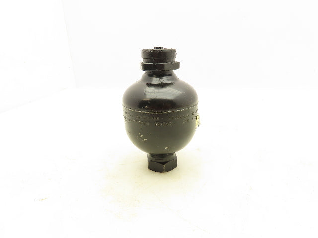 Stauff 016-ECO-P4-U-W-N-1 Hydrin Diaphragm Accumulator 11gpm 250psi