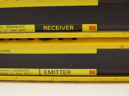 Omron F3SG-4RE0880P14-D Safety Light Curtain Set Receiver Emitter 880mm Set