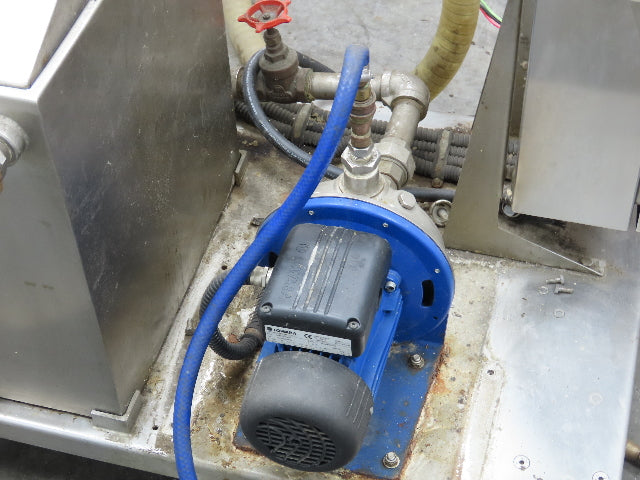 Lowara CEAM70/3/A-V Water Coolant Pump 70 L/Min 18GPM Stainless Heated 12G Tank