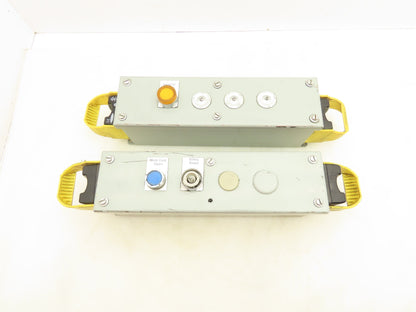 General Electric 080HEG14 Pushbutton Enclosure 12x3x4" Lot of 2