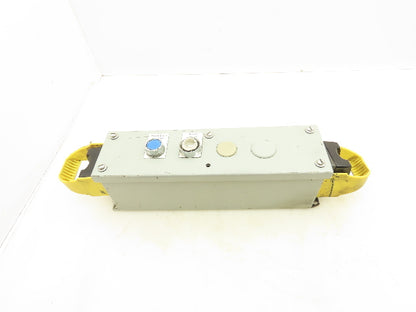 General Electric 080HEG14 Pushbutton Enclosure 12x3x4" Lot of 2