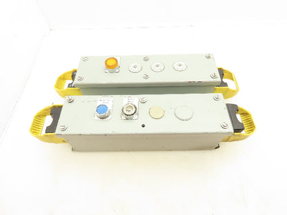 General Electric 080HEG14 Pushbutton Enclosure 12x3x4" Lot of 2