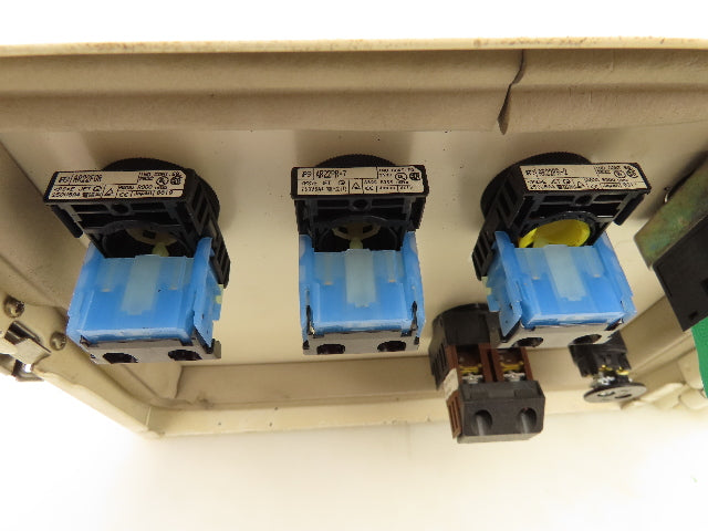 Pushbutton Hinged Electrical Enclosure 10x8x6"