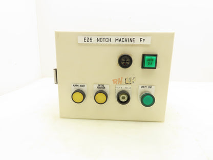 Pushbutton Hinged Electrical Enclosure 10x8x6"