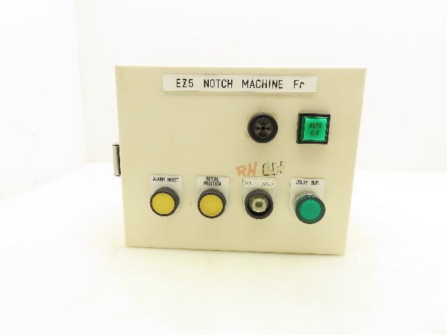 Pushbutton Hinged Electrical Enclosure 10x8x6"