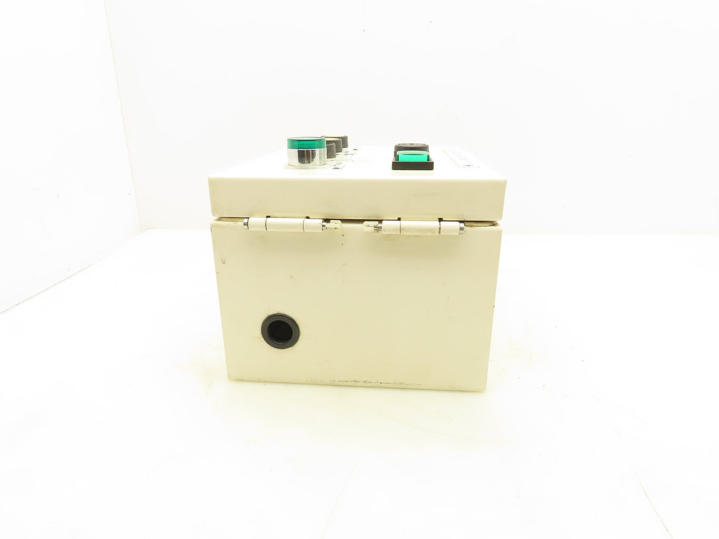 Pushbutton Hinged Electrical Enclosure 10x8x6"