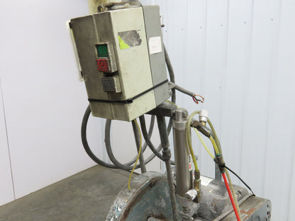 CTD F255 Straight Cut off Chop Saw 10" Blade 3450RPM 3Hp 3Ph Aluminum Metal