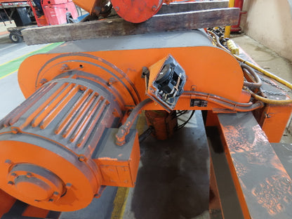 Cleveland Tramrail 10 Ton Double Girder Underhung Bridge Crane 45' 10" Span