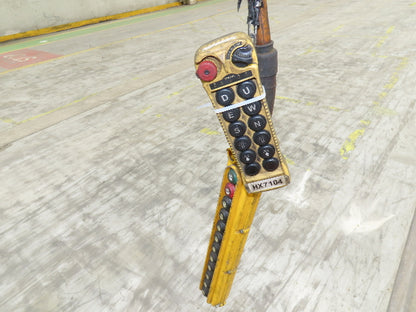 Cleveland Tramrail 25 Ton Double Girder Underhung Bridge Crane 45' 10" Span