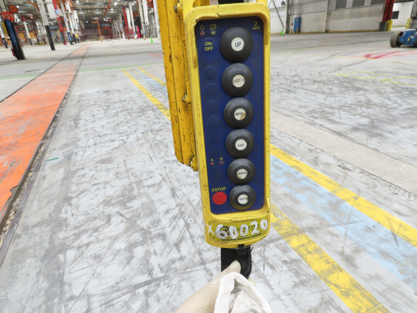 Cleveland Tramrail P&H 5 Ton Double Girder Underhung Bridge Crane 28' Span