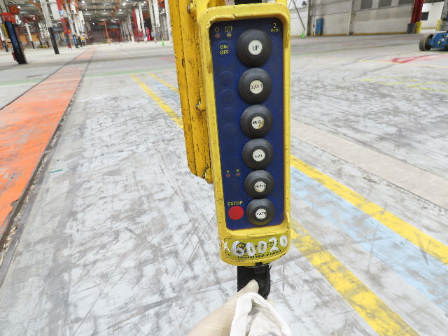 Cleveland Tramrail P&H 5 Ton Double Girder Underhung Bridge Crane 28' Span