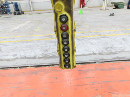 P&H 1 Ton Single Girder Underhung Bridge Crane 28' Span