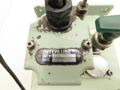 Siebe Interlube LF4510 Oil Lubricator Pump Machine Oiler 2 Liter