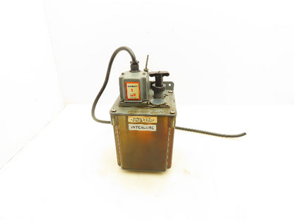 Siebe Interlube LF2510 Oil Lubricator Pump Machine Oiler 2 Liter