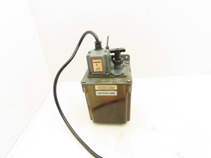 Siebe Interlube LF2510 Oil Lubricator Pump Machine Oiler 2 Liter