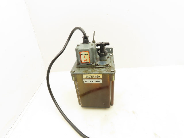 Siebe Interlube LF2510 Oil Lubricator Pump Machine Oiler 2 Liter