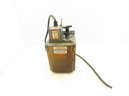 Siebe Interlube LF2510 Oil Lubricator Pump Machine Oiler 2 Liter