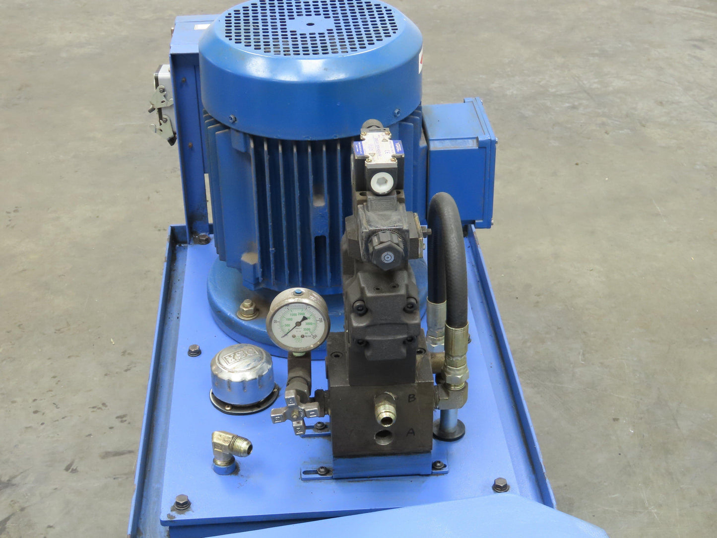 Changwoo Machinery HK-KHATLOAD 70 Hydraulic Pump Power Unit 70L 9-1/2GPM 5.5kW