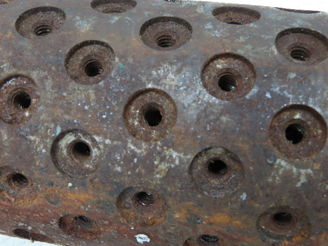 Wood Panel Luan Perforating 3.5" Steel Drum 49" Wide 1/4"-20 Taps 759 Total