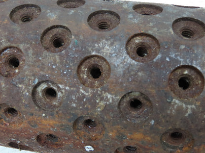 Wood Panel Luan Perforating 3.5" Steel Drum 49" Wide 1/4"-20 Taps 759 Total