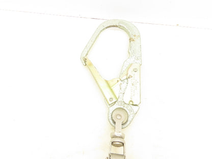 Miller FL11-6 Mini Lite Fall Protection 11' Lanyard w/Swivel Shackle Rebar Hook