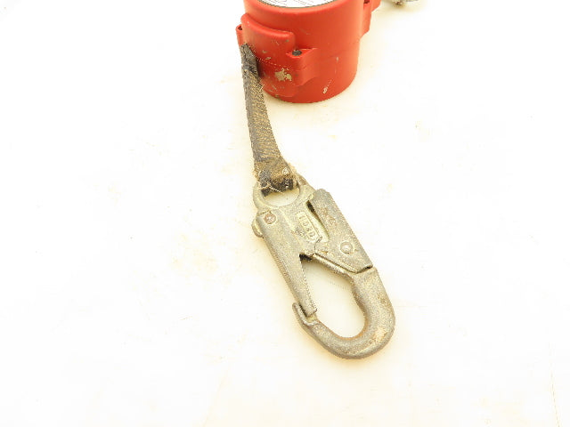 Miller FL11-6 Mini Lite Fall Protection 11' Lanyard w/Swivel Shackle Rebar Hook