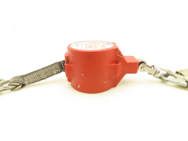Miller FL11-6 Mini Lite Fall Protection 11' Lanyard w/Swivel Shackle Rebar Hook