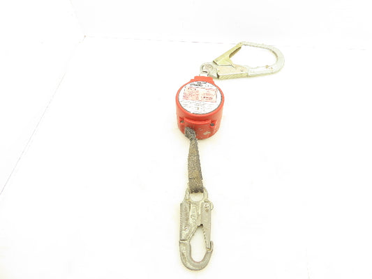 Miller FL11-6 Mini Lite Fall Protection 11' Lanyard w/Swivel Shackle Rebar Hook