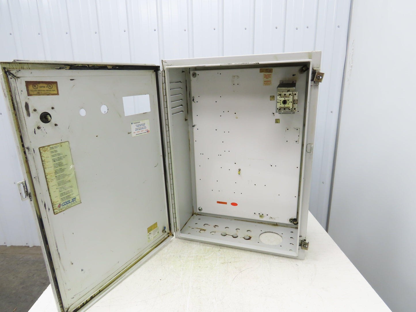 EMF BA 46689 Electrical Box Enclosure 34x24x10" Rotary Disconnect Switch