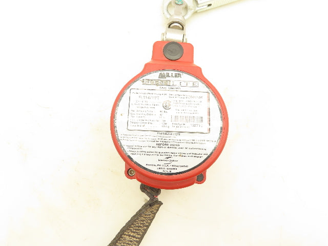 Miller FL11-6/11FT Minilite Fall Limiter 11' Lanyard w/Swivel Shackle Rebar Hook