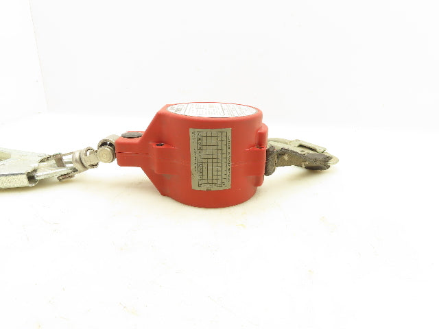 Miller FL11-6/11FT Minilite Fall Limiter 11' Lanyard w/Swivel Shackle Rebar Hook