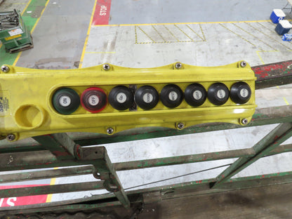 Cleveland Tramrail P&H 5 Ton Single Girder Underhung Bridge Crane 43' 8" Span