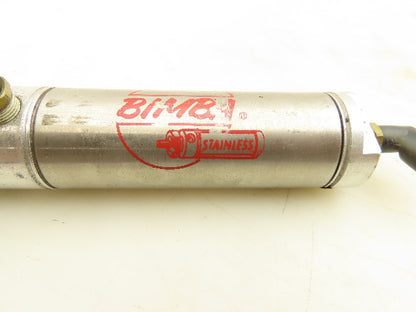 Bimba MRS-122-D Pneumatic Cylinder 2" Stroke 1-1/4" Bore Lot of 3