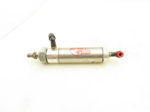 Bimba MRS-122-D Pneumatic Cylinder 2" Stroke 1-1/4" Bore Lot of 3