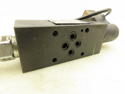 Northman HP MSF-02A-A230-10 Hydraulic Speed Control Valve 230V Coil Adjustable