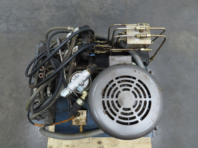 Monarch T-10-30 Hydraulic Power Unit Dyna Pack 2PD11.3D Pump 10GPM 7.5Hp 3Ph